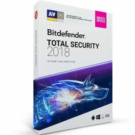 BITDEFENDER TOTAL SECURITY 1 YEAR 5 DEVICES